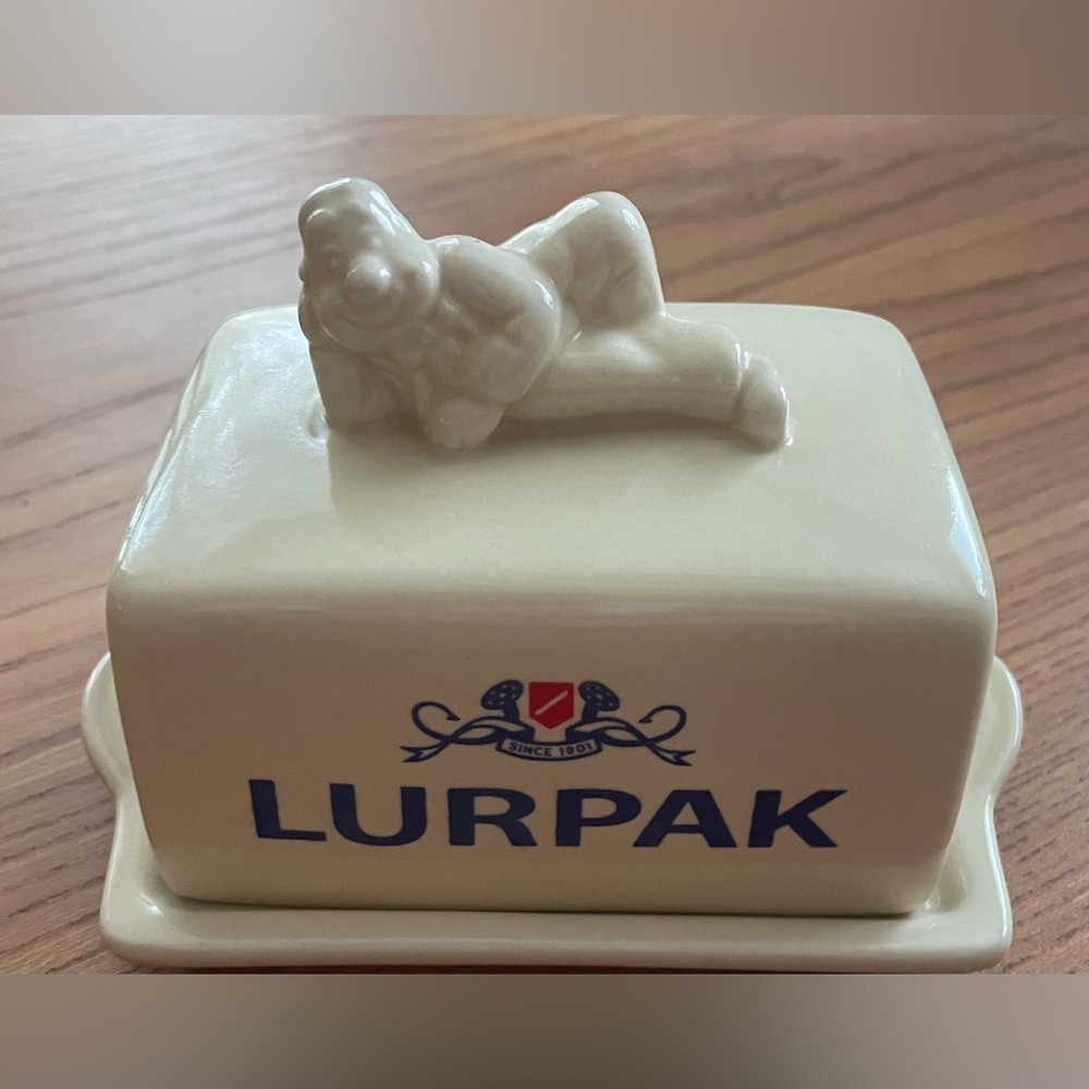 Lurpak limited edition promotional butter dish